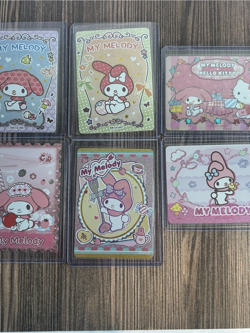 My Melody Collectible Card Lot